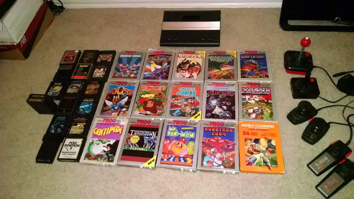 A Nostalgic Journey Through the Atari 7800 Collection.