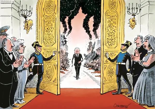 A Satirical Take on Putin: The Caricature