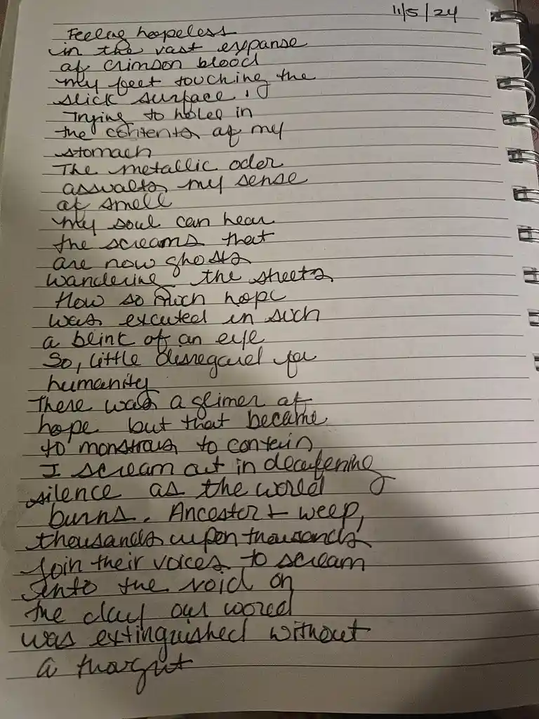 A Poetic Reflection