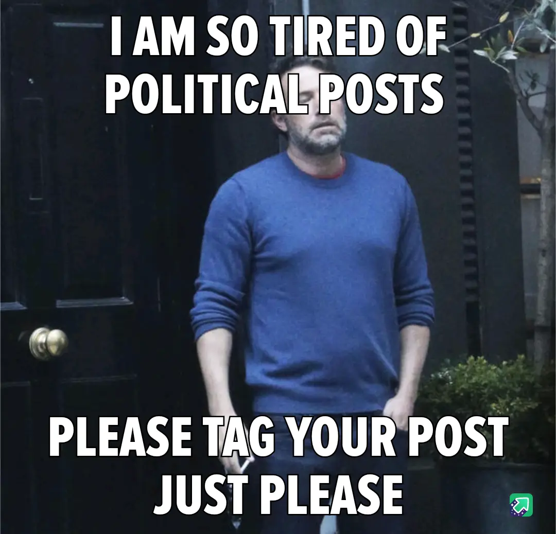 Just a little reminder: Please