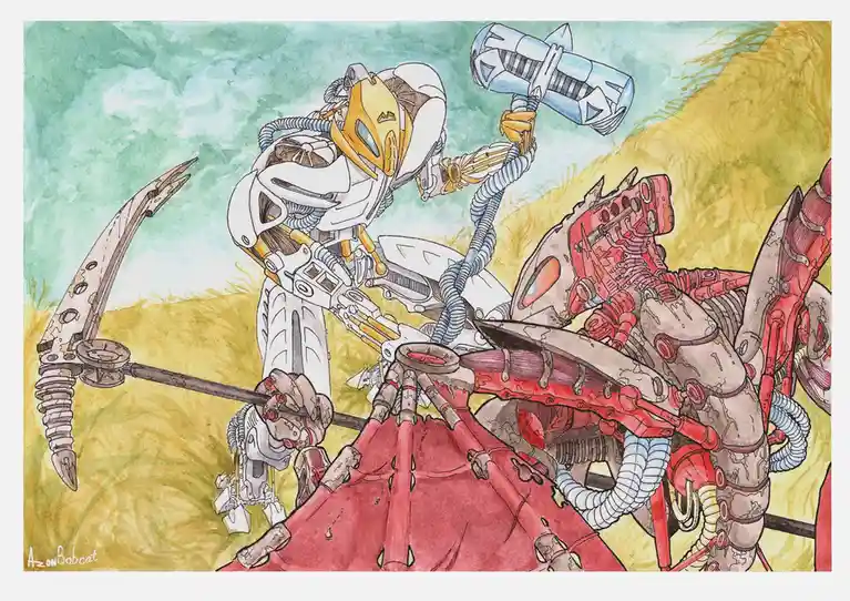 The Epic Battle of Makuta