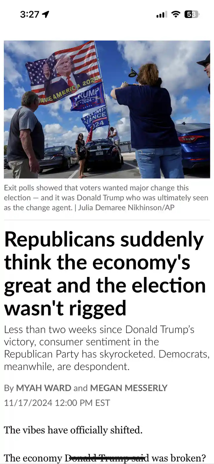 It’s truly a miracle!