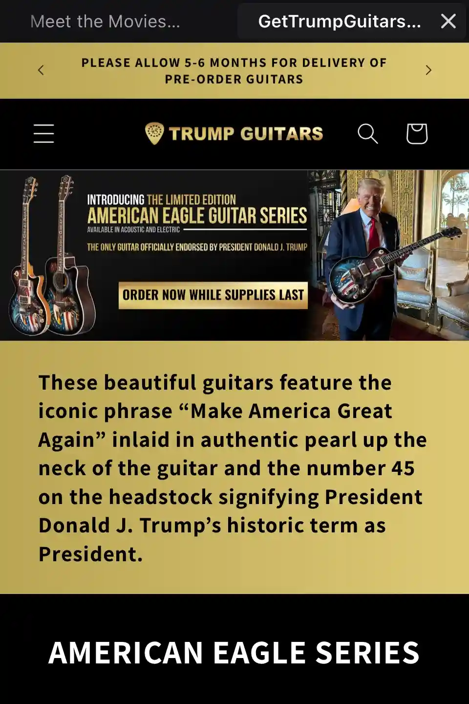 Trump's Latest Guitar Venture: Can He Brand Everything?