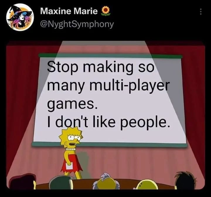A cartoon image of Lisa Simpson standing on a stage in front of an audience, holding a piece of paper. Behind her, a large…