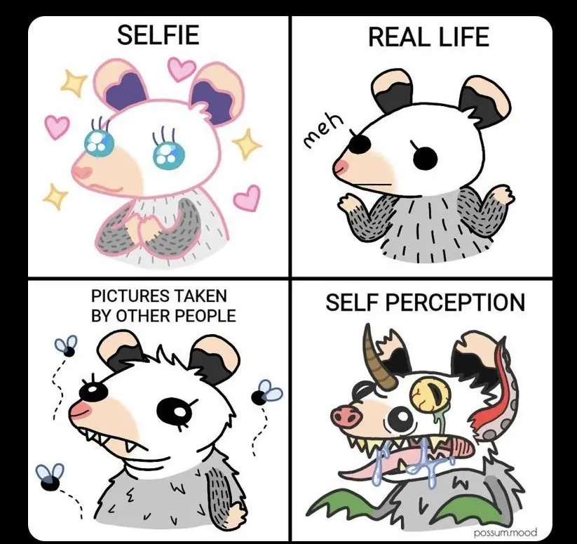 Is this what they call body dysmorphia?